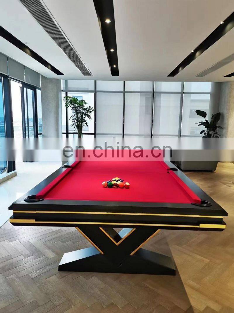 Manufacturers selling new sapphire slate game billiard tables, standard Chinese eight-ball indoor multi-function billiards