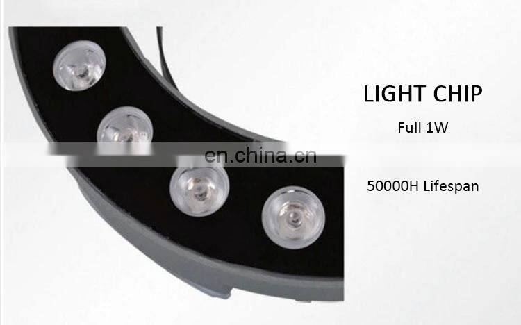 IP65 3W 5W 6W LED Outdoor LED Curve Corrugated Lamp Garden LED Tile Roof Lamps