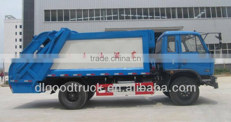 8000L Dongfeng 4x2 garbage compression truck
