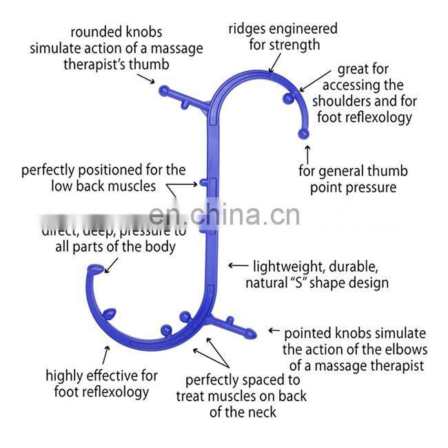 Small massage stick,muscle massage stick roller for body fitness