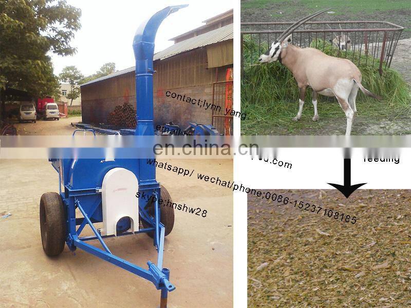 best factory price farm use manganese steel straw cutting machine hay / grass/ reed cutter machine