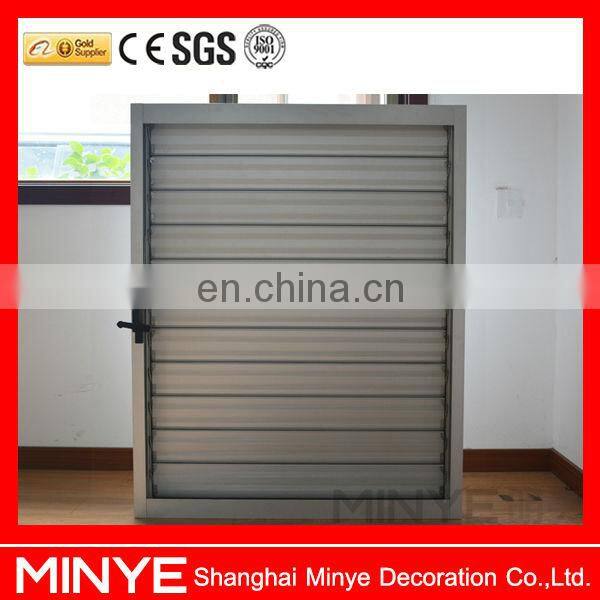 Factory price exterior aluminum window louvers/aluminum window louvers