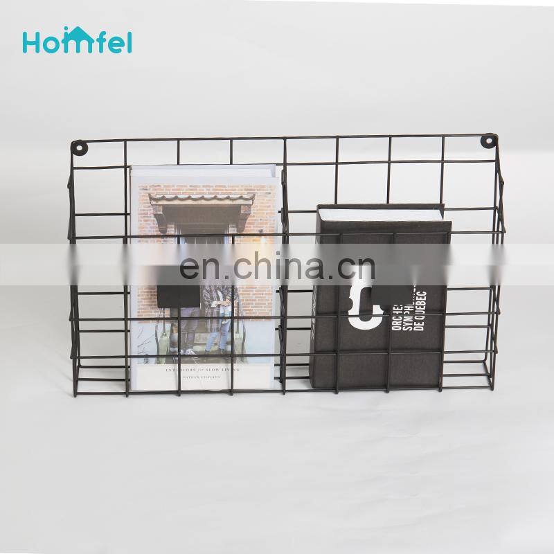 Magazine Holder Organizer - Space Saving Compact Rack for Magazines, Books, Newspapers, Tablets, Laptops in Bathroom, Family Ro