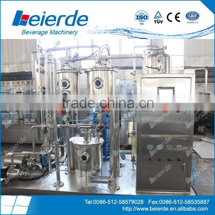 8,000 PET bottles per hour carbonated drink filling machine