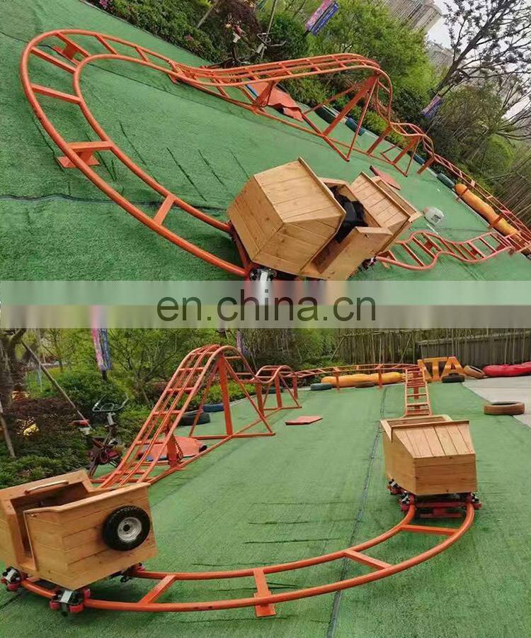 Factory wholesale high quality backyard kids ride on roller coaster for sale