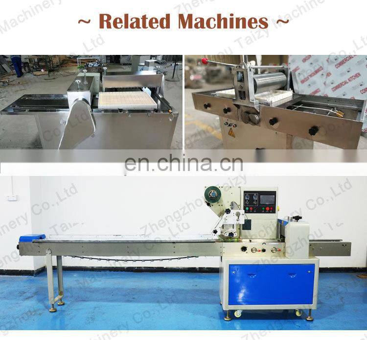 Sesame Seed Brittle Forming Machine Peanut Candy Cereal Bar Making Cutting Machine