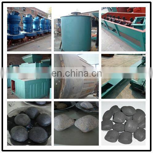 High Capacity Charcoal Coal Briquette Line Egg Shape Charcoal Press Machine