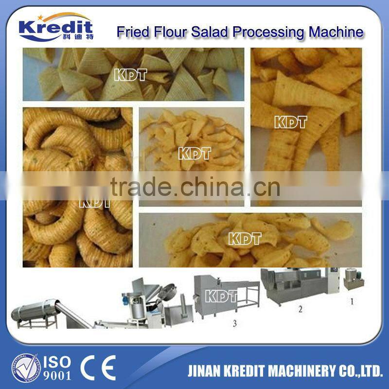 Automatic single screw fried food extruder