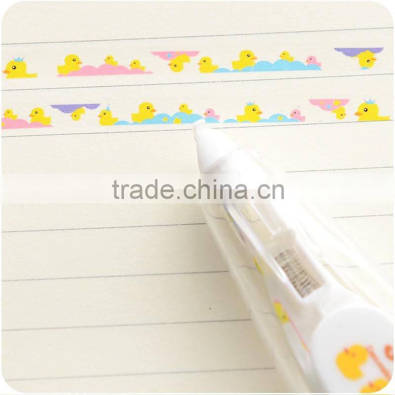 Creative stationery lovely lace decorative tape printing push Correction Tape it has sweet look will be various style when use