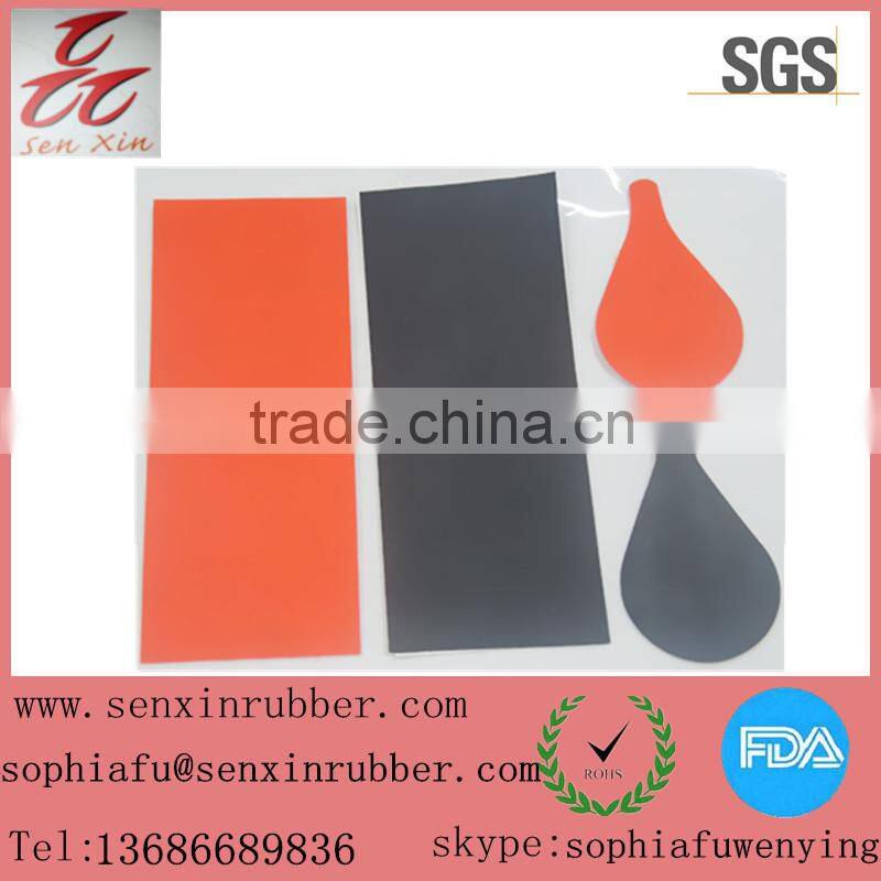 3M Red/Black Adhesive Silicone Rubber Feet Silicone Pads