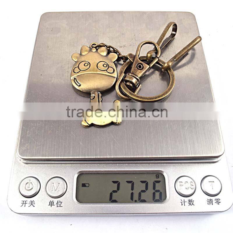 cheap metal keychains fashion jewelry cute design Cartoon keychains