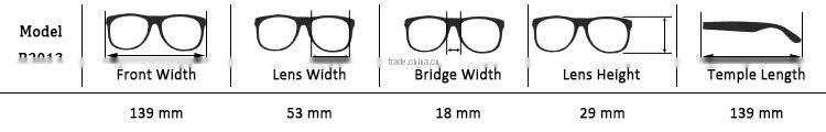 fashion eyewear tr90 plastic optical frame manufacturing china
