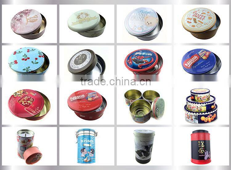 2015 new arriving chocolate tin packing/heart shape tin box/metal chocolate box