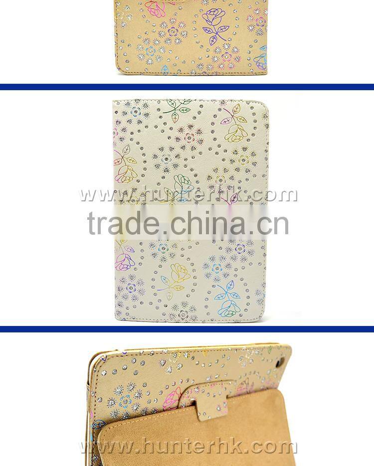 Twinkling Rose Garden Tablet Case For iPad Mini