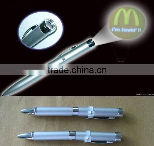 2014 promotioal touch ball pen with laser pointer light ,creative promotional pen with logo