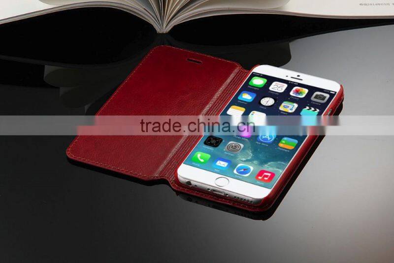 TOMKAS simple mobile phone case pu leather fabric for android mobile phone / case cover for iphone 6s