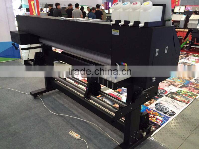 Best price FunsunJet FS-1802k 1.8m eco solvent inkjet printer with one dx5 head 1440dpi