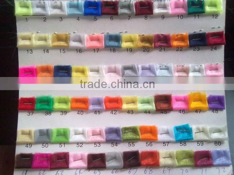 Drawstring organza bag