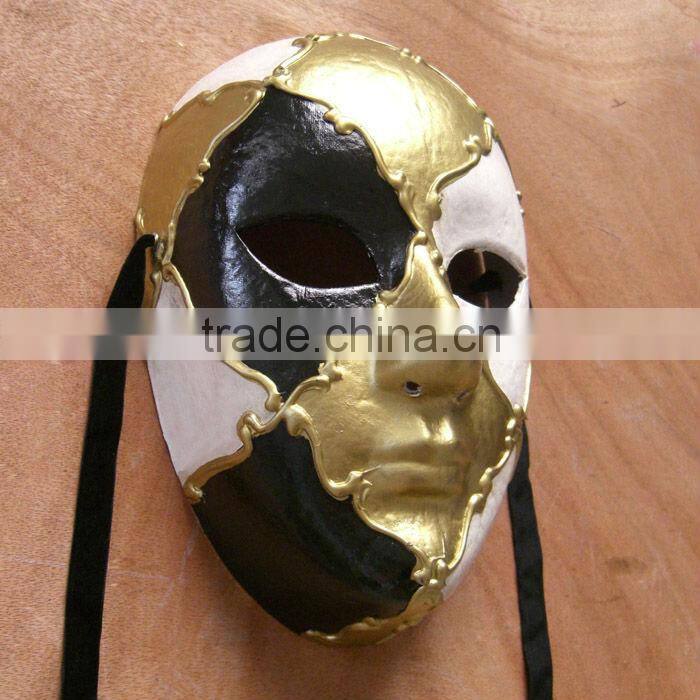 Paper Venice Carnival Larva Mask