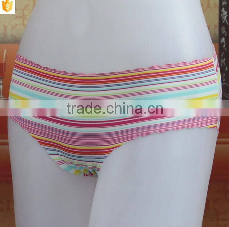 Women Underwear, Sexy Laser Cut Panty, Rainbow Underwear