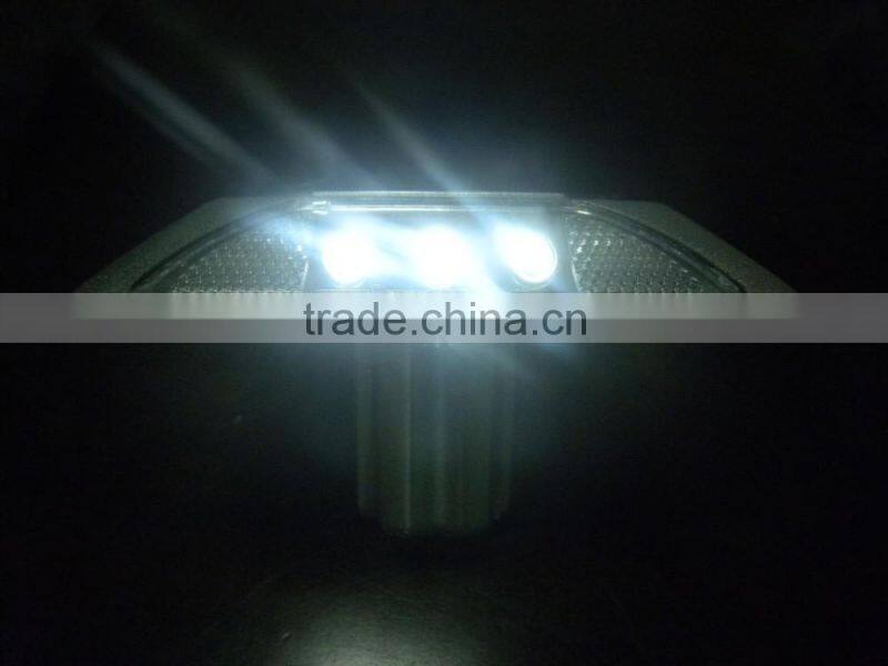 Yellow Red Black White Colored Solar Energy Aluminum Road Studs