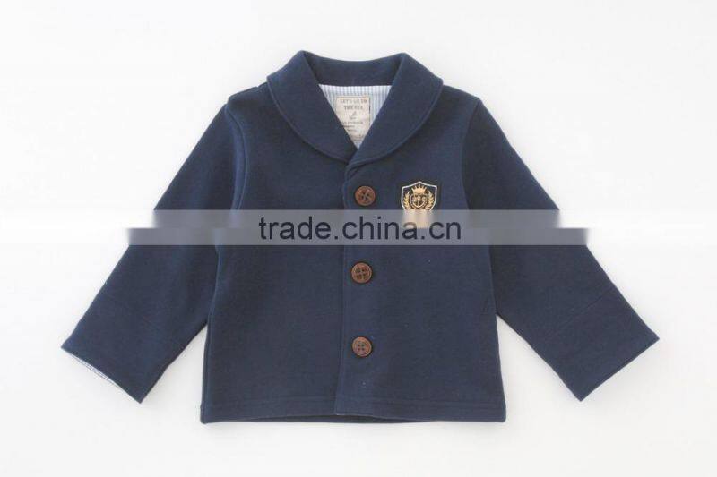 Japanese wholesale infant products cute boy winter baby clothes coat jackets infant wear children garment toddlers kids clothing
