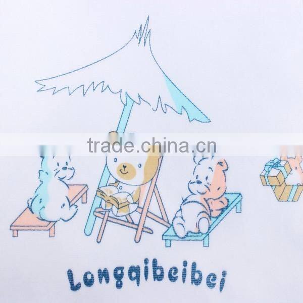 WZ-MS-029 velvet plain white baby body bibs