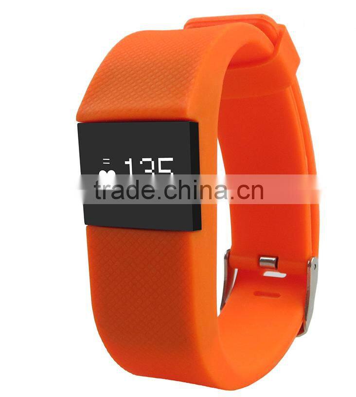 Smart Wristband with Continuous Heart Rate Monitoring and Activity Fitness Tracker,Bluetooth Sport Smart Bracelet Watch tw64