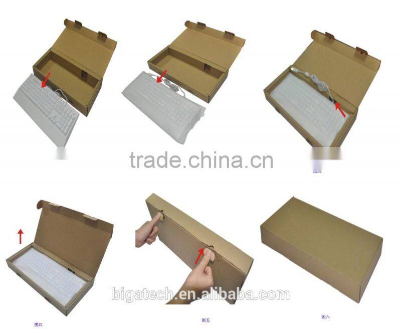 2016 New LED Illuminated Gaming Ergonomic Keyboard USB Multimedia Backlight Backlit Keyboard