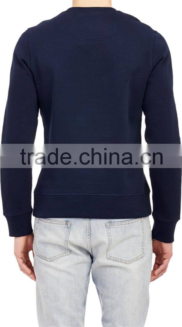 new style design tiger embroidery print pullover sweatshirt