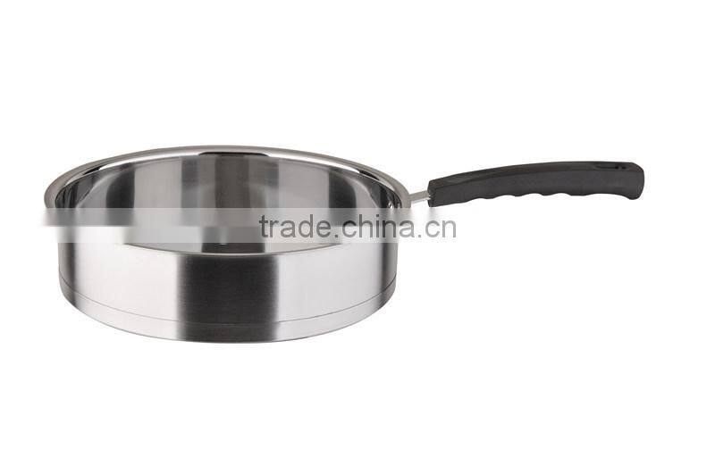 kitchen accessories hot sale Stainless steel frying pan