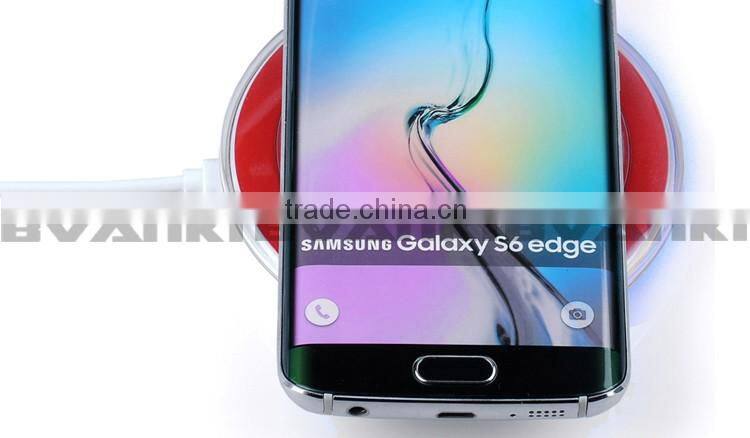 Telephone Manufacturer Import Cell Phones From China Charger Plates Wholesale Transparent LED Flashing Light Wireless Charger