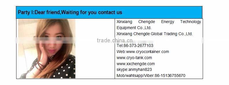 cylindrical Perlite insulation used for storage cryo tank