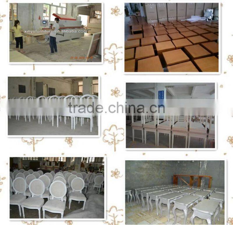 Elegant high back lounge wedding furniture set XYN432