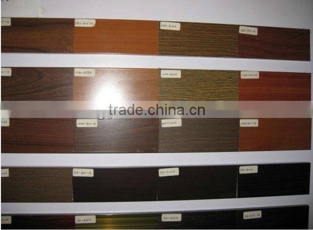 wooden shift aluminium profile for windows and doors