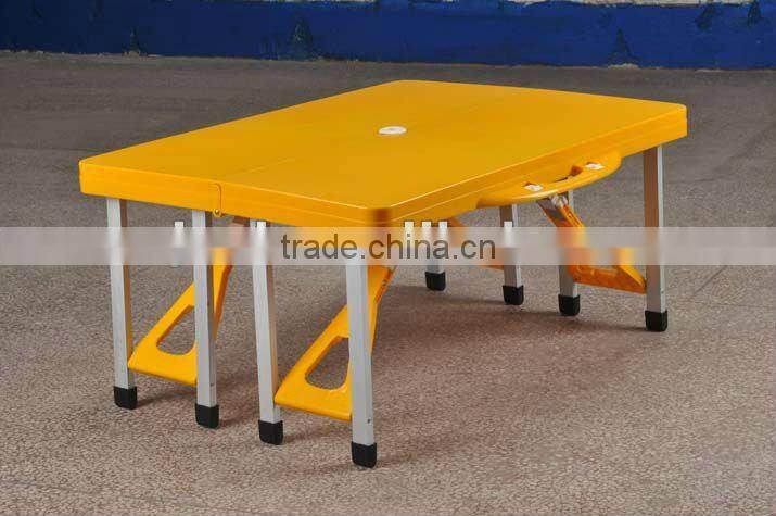 yellow dining table and chair folding table