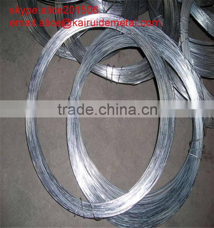 15 years factory manufacture high quality galvanized wire/low price