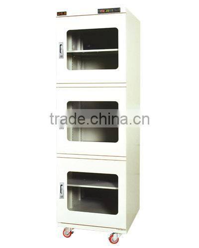 8-50% RH Dehumidifier Cabinet 5 shelves 624L