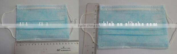 Disposable face mask for food service