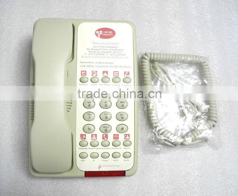 New arrival voip hotel telephone Golden Orange9002A+10 PY-9002A