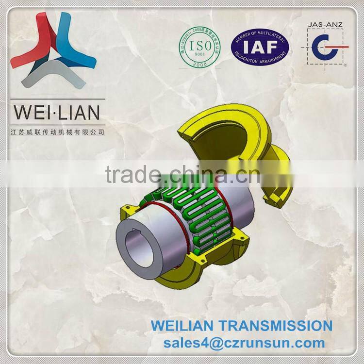 Flexible magnetic aluminum couplings for mtw milling machine.