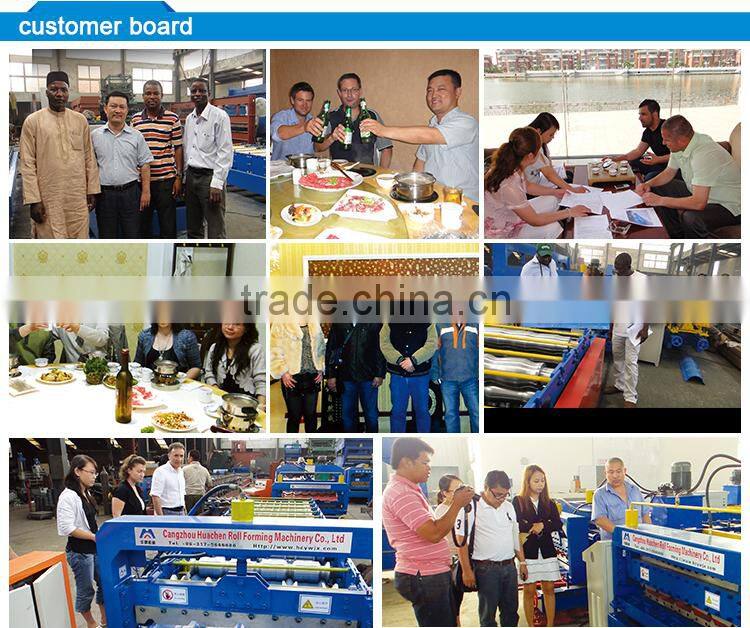 metal glazed tile roll forming machine