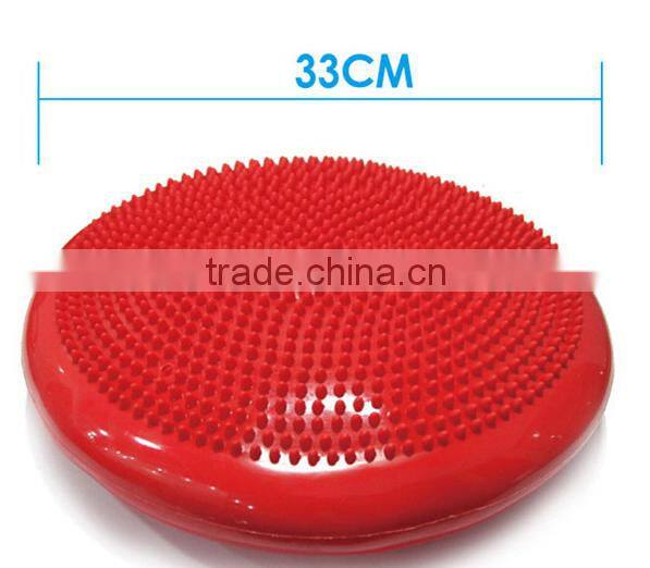 good pvc massage cushion infaltable massage balance seat air cushion