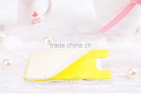 advertising cell phone pouch 3M sleeve silicone wallet credit card holder