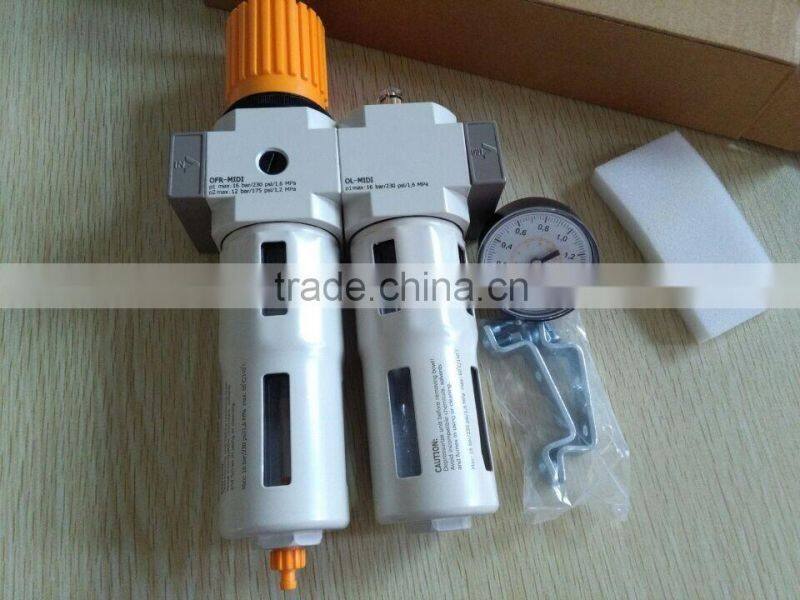 adjustable pneumatic filter type air regulator pressure