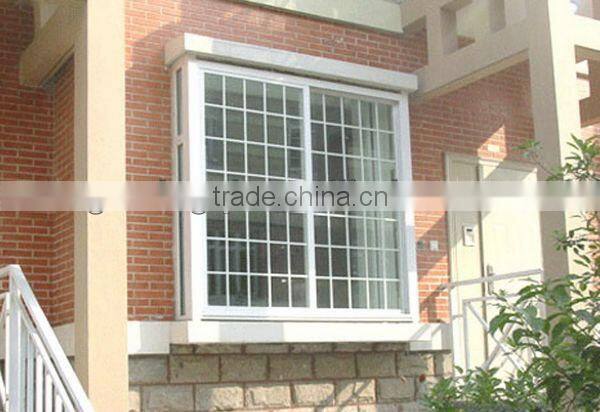 PVC/UPVC house casement windows grill designs india guangzhou factory