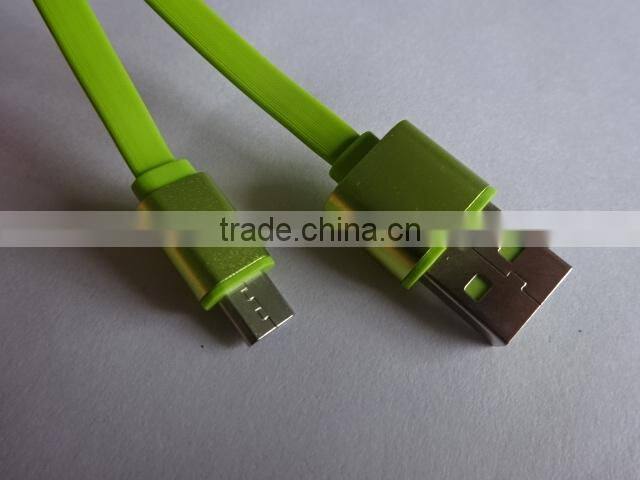 aluminium alloy Micro usb data cable Made in CHina
