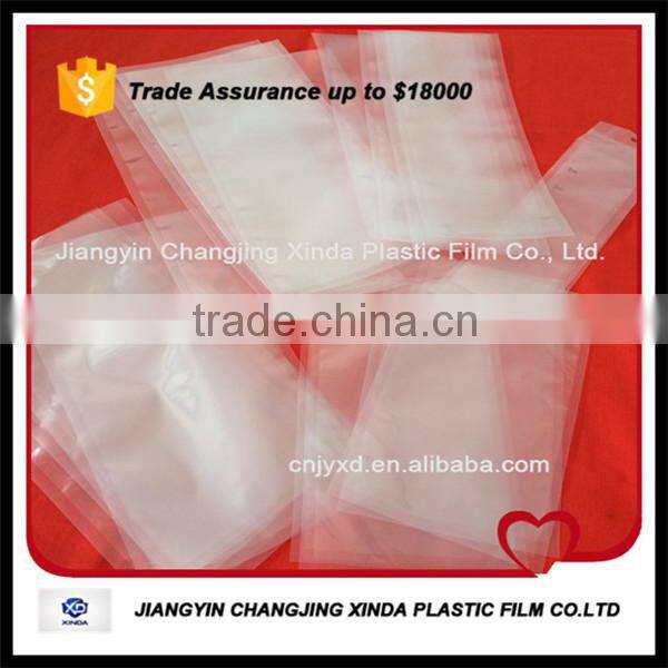 five layer co-extruded polyethylene shrink bag