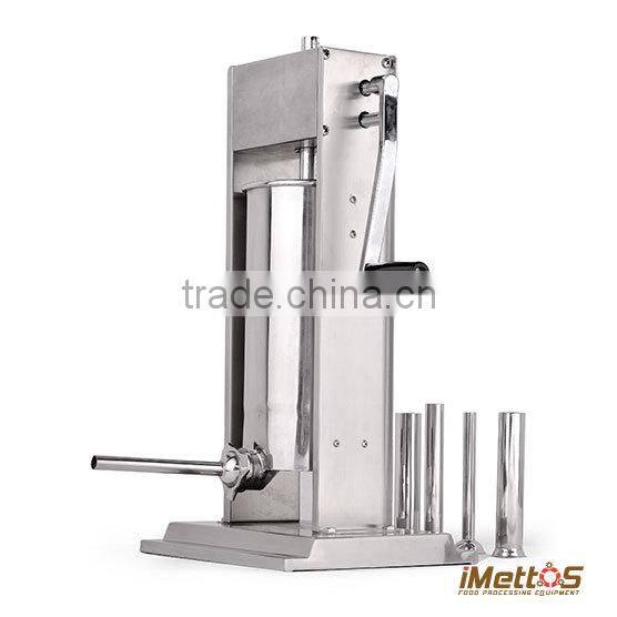 5L/11LBS Stainless steel Dual Speed Manual Sausage Stuffer