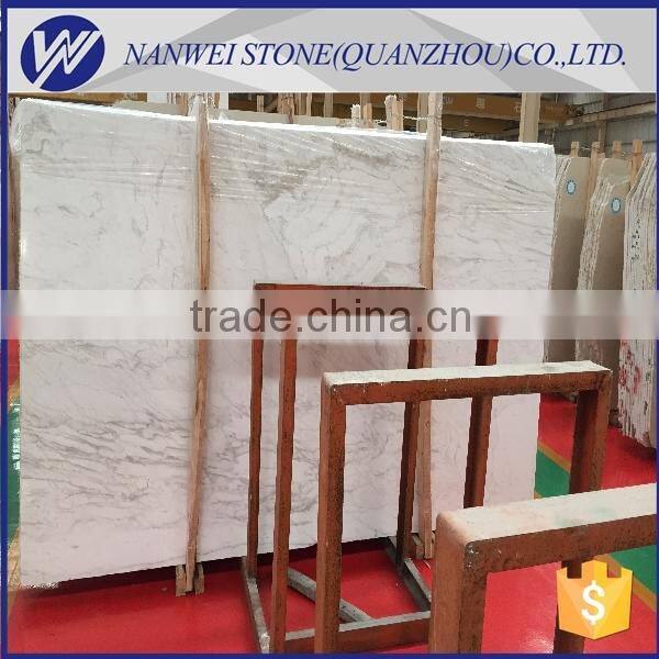 italian peircel white marble chinese supplier cheap white marble